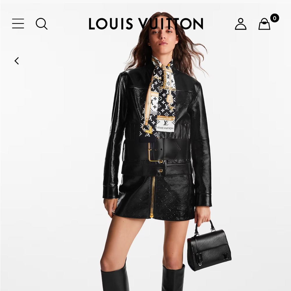 Louis Vuitton- Monogram Confidential bandeau Twilly